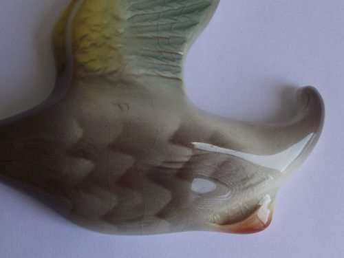 VINTAGE KEELE STREET POTTERY MALLARD FLYING WALL DUCK
