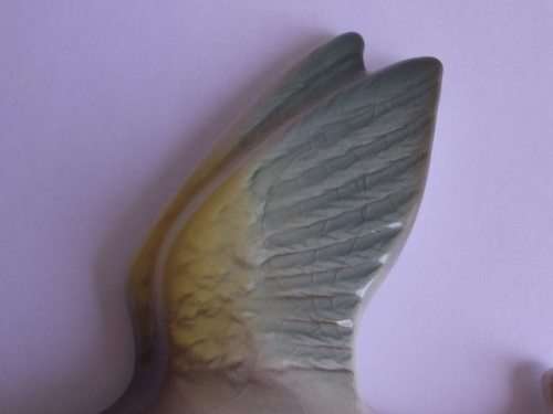 VINTAGE KEELE STREET POTTERY MALLARD FLYING WALL DUCK