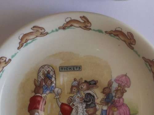 LOVELY ROYAL DOULTON BUNNYKINS CUP AND SAUCER