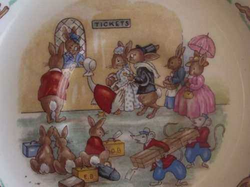 LOVELY ROYAL DOULTON BUNNYKINS CUP AND SAUCER
