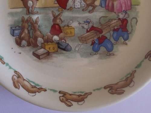 LOVELY ROYAL DOULTON BUNNYKINS CUP AND SAUCER