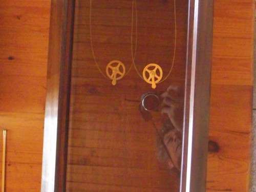 GERMAN MECHANISM IN A STUNNING LARGE SOLID IMBUIA WOOD AND GLASS CASE