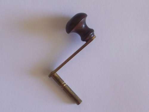 GERMAN MECHANISM IN A STUNNING LARGE SOLID IMBUIA WOOD AND GLASS CASE