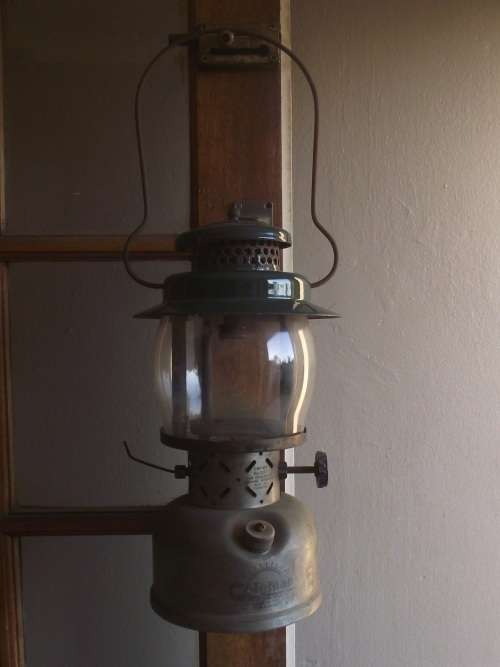 Collectible Coleman model 237 Nickel plated lantern