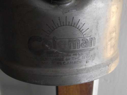 Collectible Coleman model 237 Nickel plated lantern