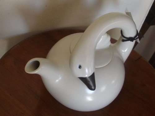 "THE GOOSE" TEAPOT DESIGNED AND HAND CRAFTED BY CHRISTOPHER SMART.
