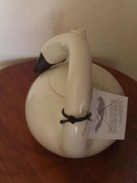 "THE GOOSE" TEAPOT DESIGNED AND HAND CRAFTED BY CHRISTOPHER SMART.