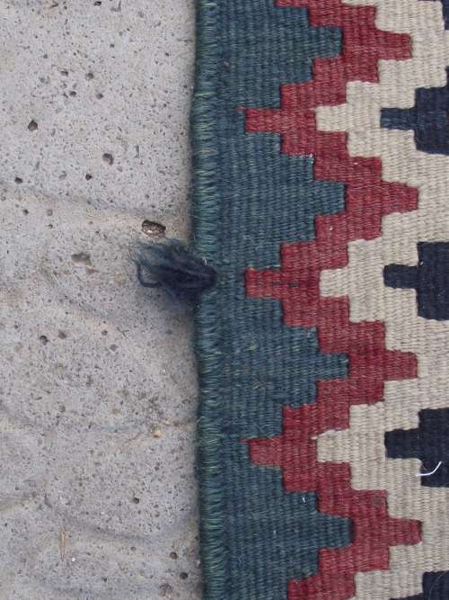 LOVELY COLOURED LARGE HAND KELIM CARPET