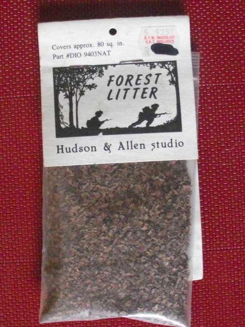 HUDSON & ALLEN STUDIO FORREST LITTER --- # DIO 9403 NAT