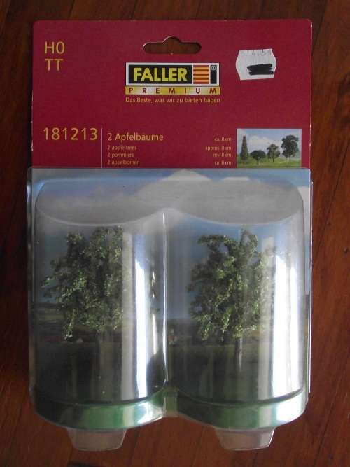 2 X FALLER APPLE TREES