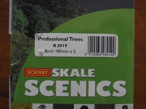 SKALE SCENICS --- 2 X BIRCH TREES