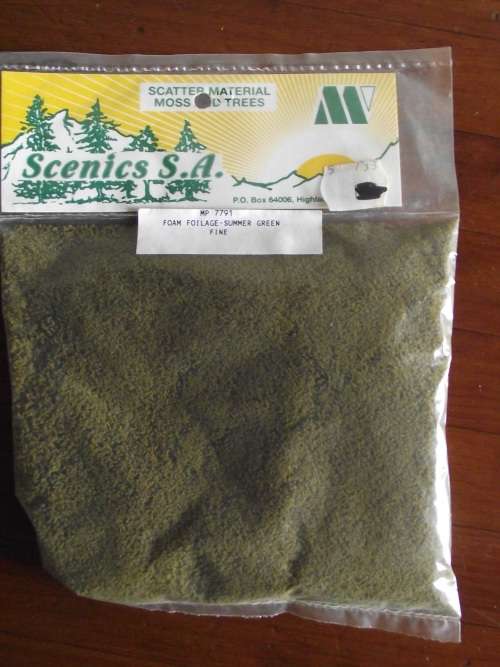 SCENICS S.A   FINE FOAM FOILAGE - SUMMER GREEN