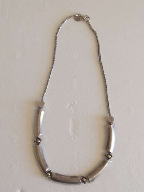 AMAZING ITALIAN STERLING SILVER NECKLACE