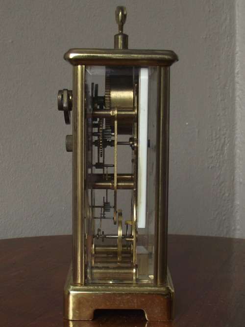 SCHATZ 59 - 8 DAY CARRIAGE CLOCK