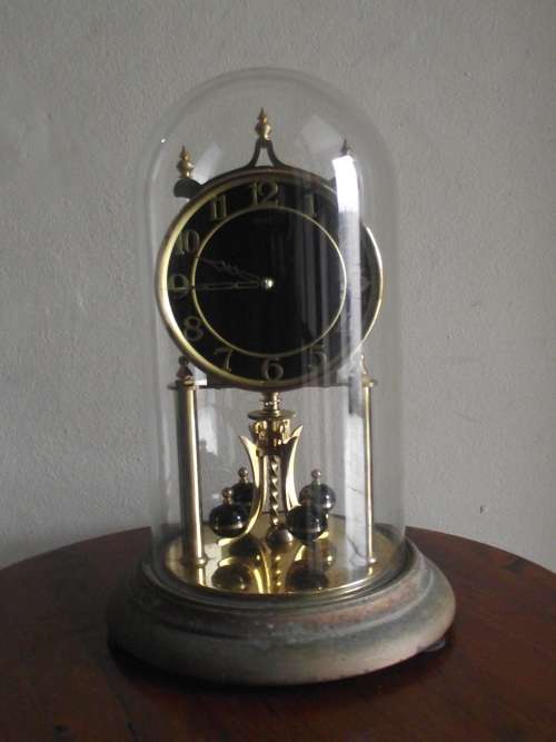 KUNDO -- ANNIVERSARY -- CLOCK --- KEININGER & OBERGFELL --- MADE IN WEST - GERMANY