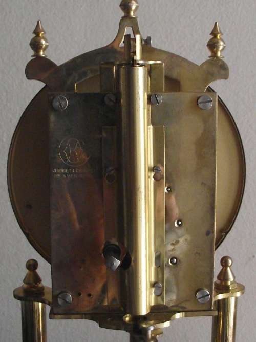 KUNDO -- ANNIVERSARY -- CLOCK --- KEININGER & OBERGFELL --- MADE IN WEST - GERMANY