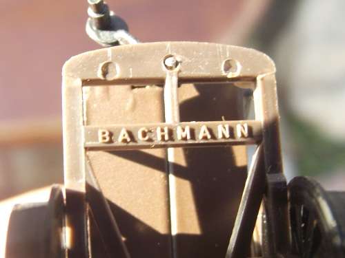 Bachmann H0 - 41-500/43-1045 - 2 X Passenger carriages, Steam locomotive with tender - DeWitt Clinto