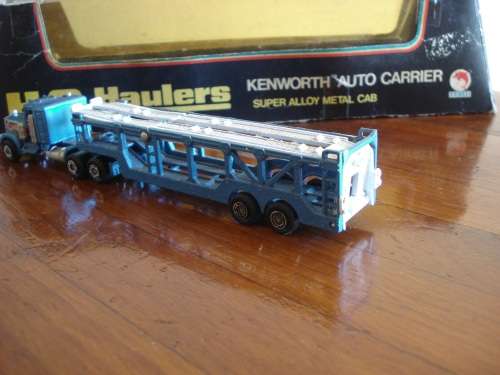 SHINSEI 4162 HO HAULERS KENTWORTH AUTO CARRIER SUPER ALLOY METAL CAB