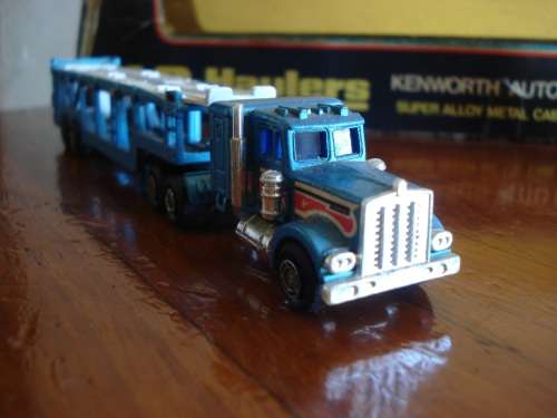 SHINSEI 4162 HO HAULERS KENTWORTH AUTO CARRIER SUPER ALLOY METAL CAB