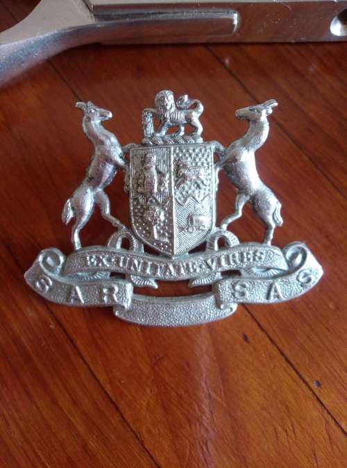 OLD SAR CAP BADGE AND TICKET EXAMINERS CLIPPERS