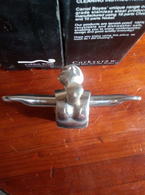 CARROL BOYES CORKSCREW -- Boxed