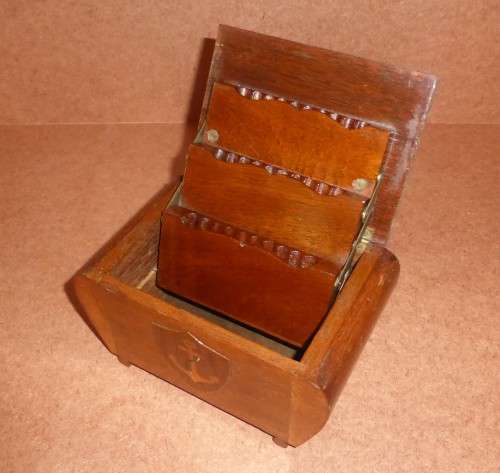 NAUTICAL!!! Wooden Cigarette Dispenser