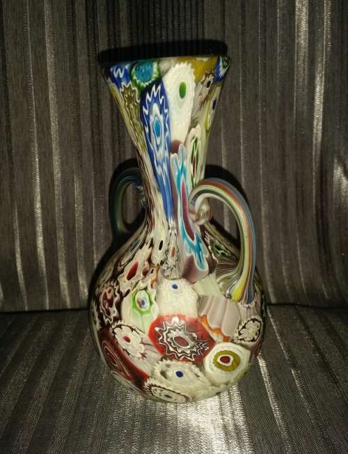 STUNNING!!! RARE!!! Multi Coloured Glass Vase