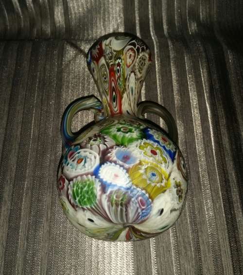 STUNNING!!! RARE!!! Multi Coloured Glass Vase