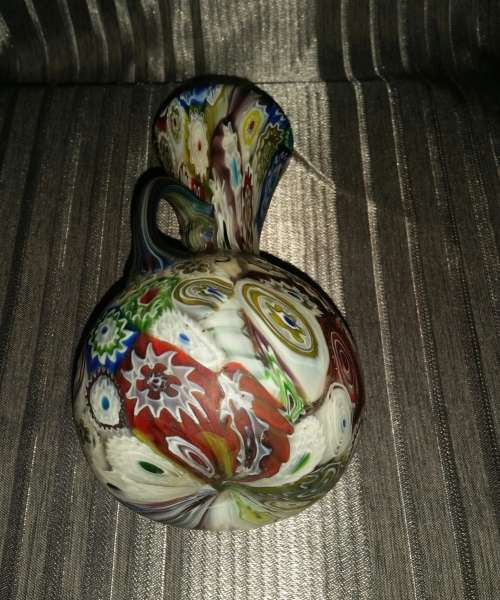 STUNNING!!! RARE!!! Multi Coloured Glass Vase