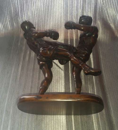 KICKBOXING!!! Large Action Sport Figurine (Resin) from THAILAND
