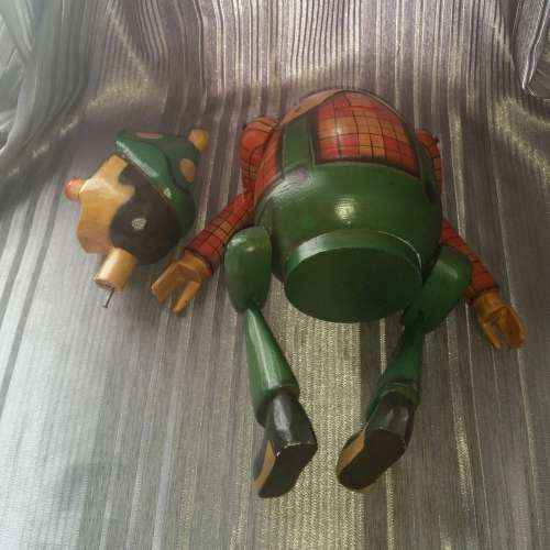 LARGE PINNOCHIO!!! Articulated Wooden Money Box
