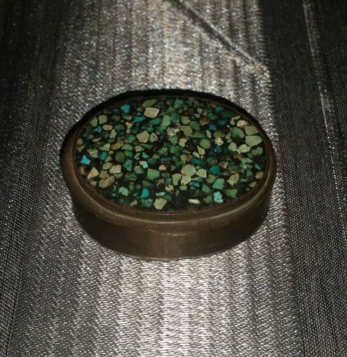HANDMADE!!! Brass Pill Box