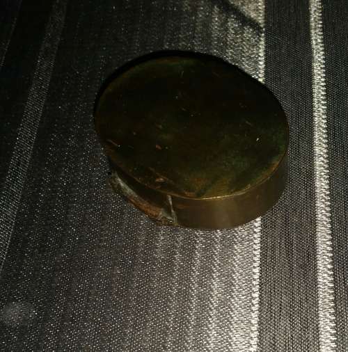 HANDMADE!!! Brass Pill Box