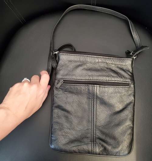 Genuine Leather Handbag (Small) - Handmade