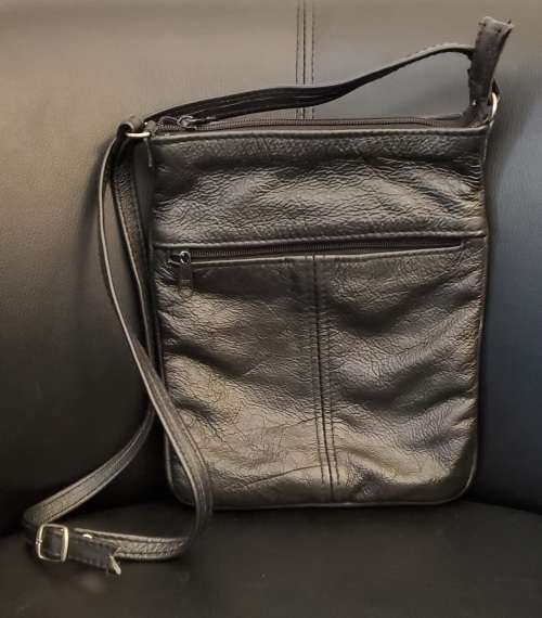 Genuine Leather Handbag (Small) - Handmade