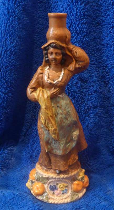 Gorgeous Hand-Painted Bottle, No Cork/Lid - FREE POSTAGE!