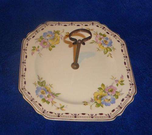 HUGHES LONGPORT, Made In England, Vintage Cake Plate - POSTAGE R50