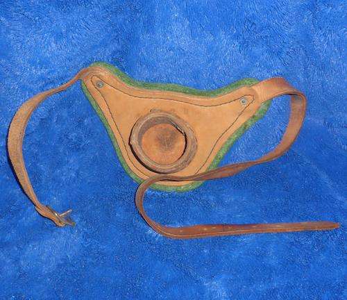 Old Leather Fishing Rod Bucket - POSTAGE R50