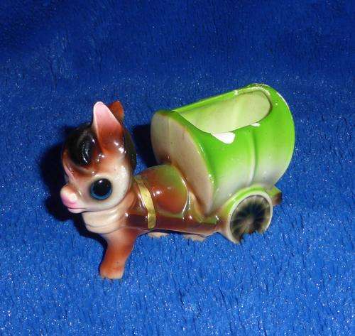 Baby Mule and Cart Ornament