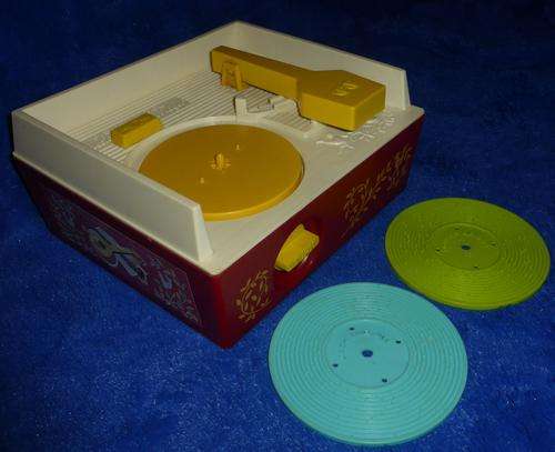 c1971 FISHER PRICE Music Box Record Player WORKING!!! Postage R50
