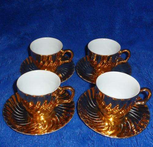 WESTMINSTER AUSTRALIA 4x Small Vintage Gold Duo's (One Bid For All) POSTAGE R50