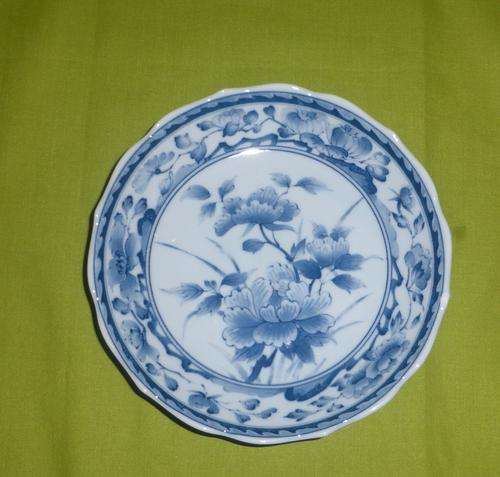 Medium-Size Blue and White Wall Plate