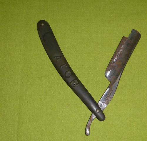 Antique ATOR Cut Throat Straight Razor MADE IN GERMANY
