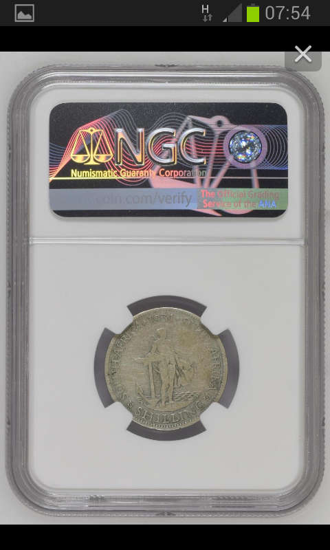 !!!!! ONLY FOR THE BIGBOYS!!!!! 1931 SHILLING GRADED BY NGC!!!!GET IT TODAY