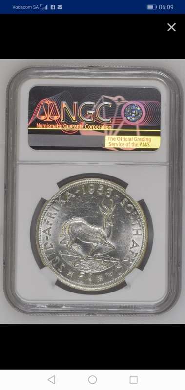 !!!!! STARTING AT SILVER PRICE!!!!1953 5 SHILLING UNC DETAILS HARD TO FIND !!!!