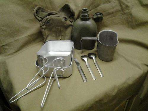 SADF. Complete field mess kit.