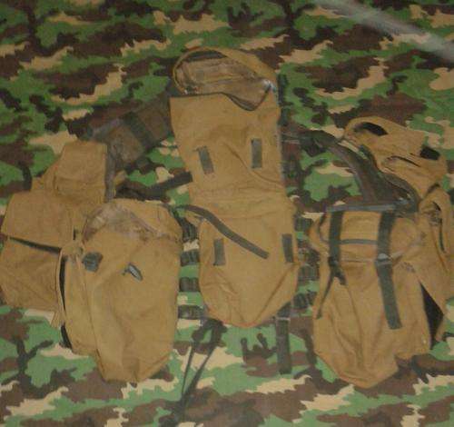 Border war era Battle vest. M83. All straps,buckles and zips intact.