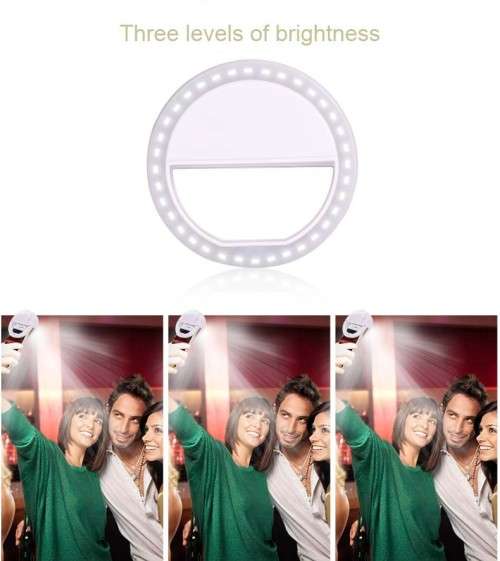free shipping NEW Mobile Phone LED Flash Light Beauty Selfie Ring Flash Fill light