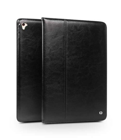 free shipping QIALINO Genuine Leather Case for iPad Pro 9.7 Stand CoverCard compatible for iPad air2