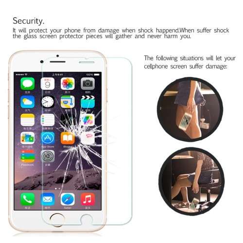 1 pack free shipping 2.5D 9H 0.3mm Screen Protector for iPhone 4S 5c 5s SE 6 6s plus